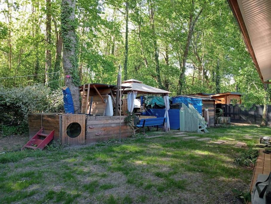Maison 70M2 Calme Vue Sur Foret Salles  Eksteriør billede