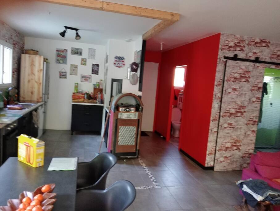 Maison 70M2 Calme Vue Sur Foret Salles  Eksteriør billede